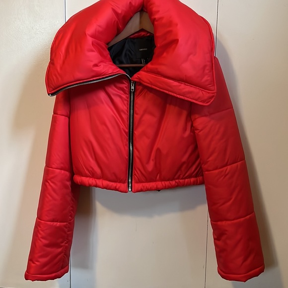 Forever 21 Bomber Jacket Size S NEW - Picture 2 of 6